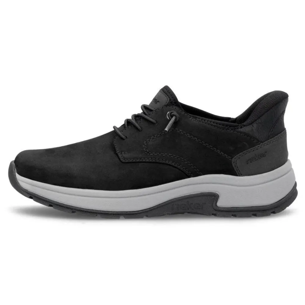 Hipster Casual Shoes Rieker Bruce 50 Black Shoe (Men's)