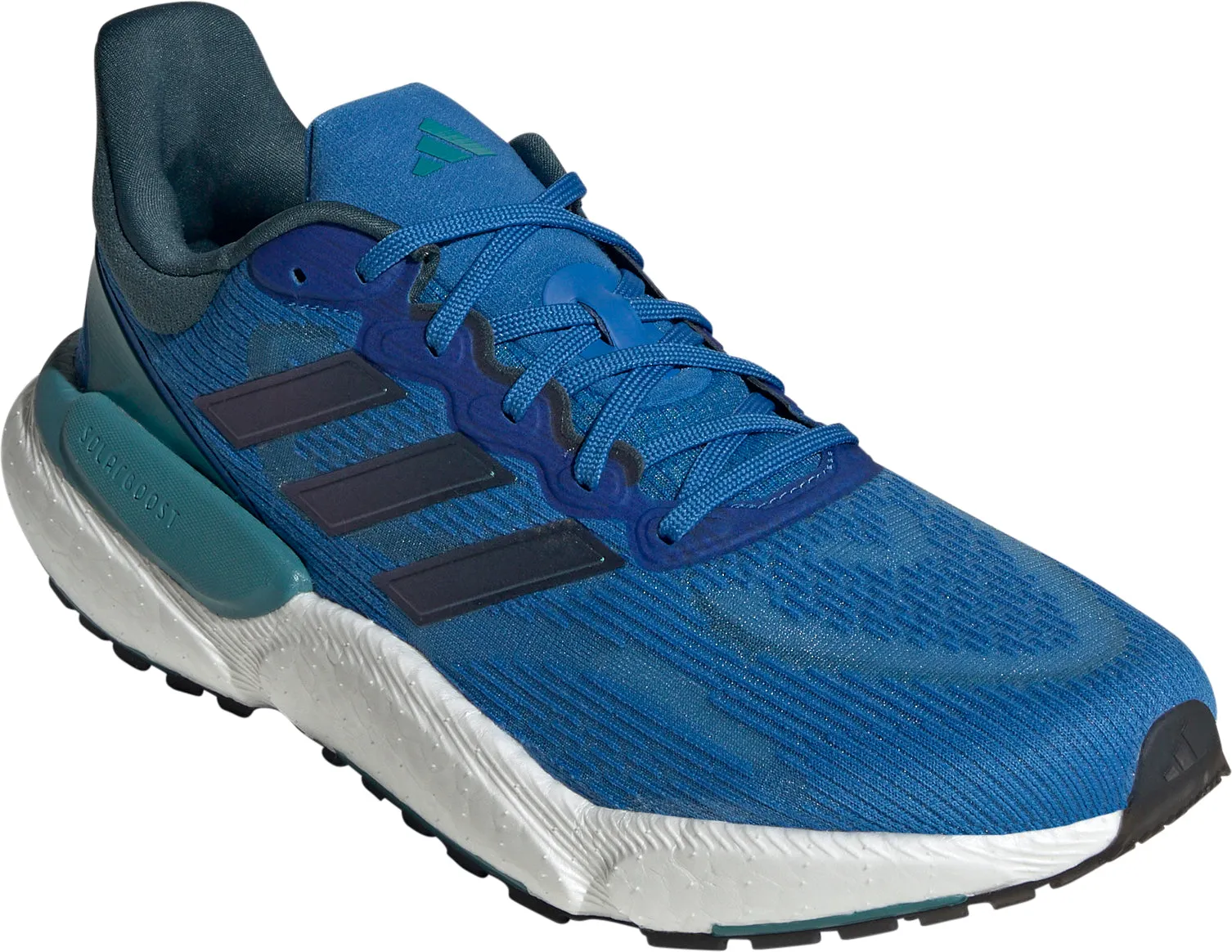 adidas Solar Boost 5 Mens Running Shoes - Blue Adidas Shoes Vl Court