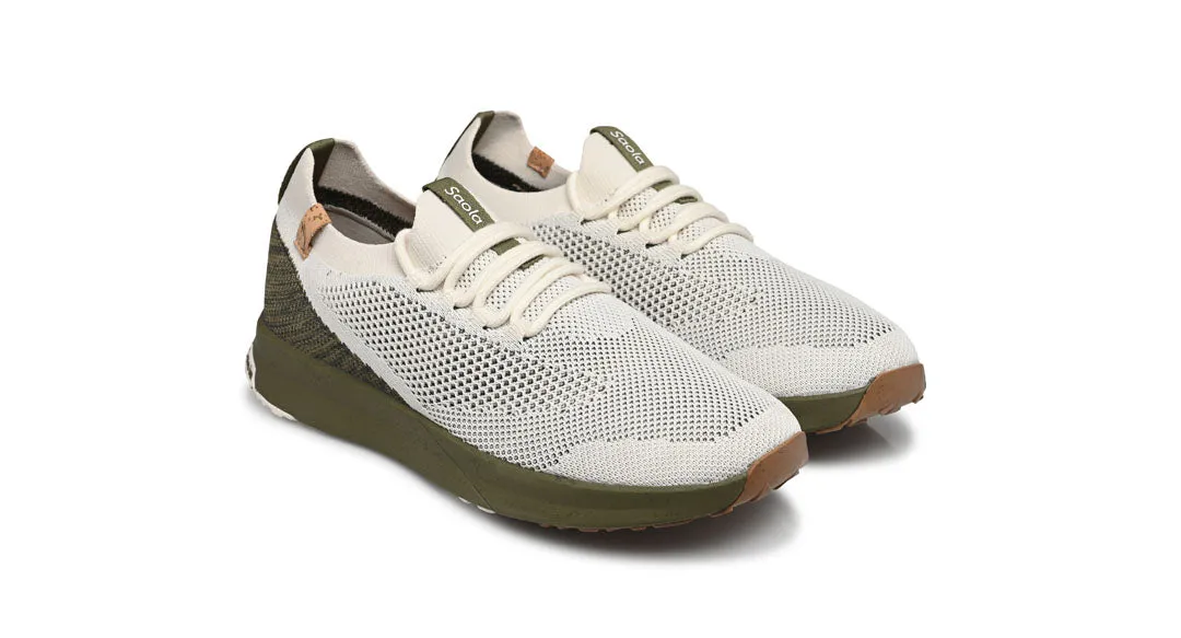 Tsavo M 2.0 White / Burnt Olive Slip On Sneakers Vans