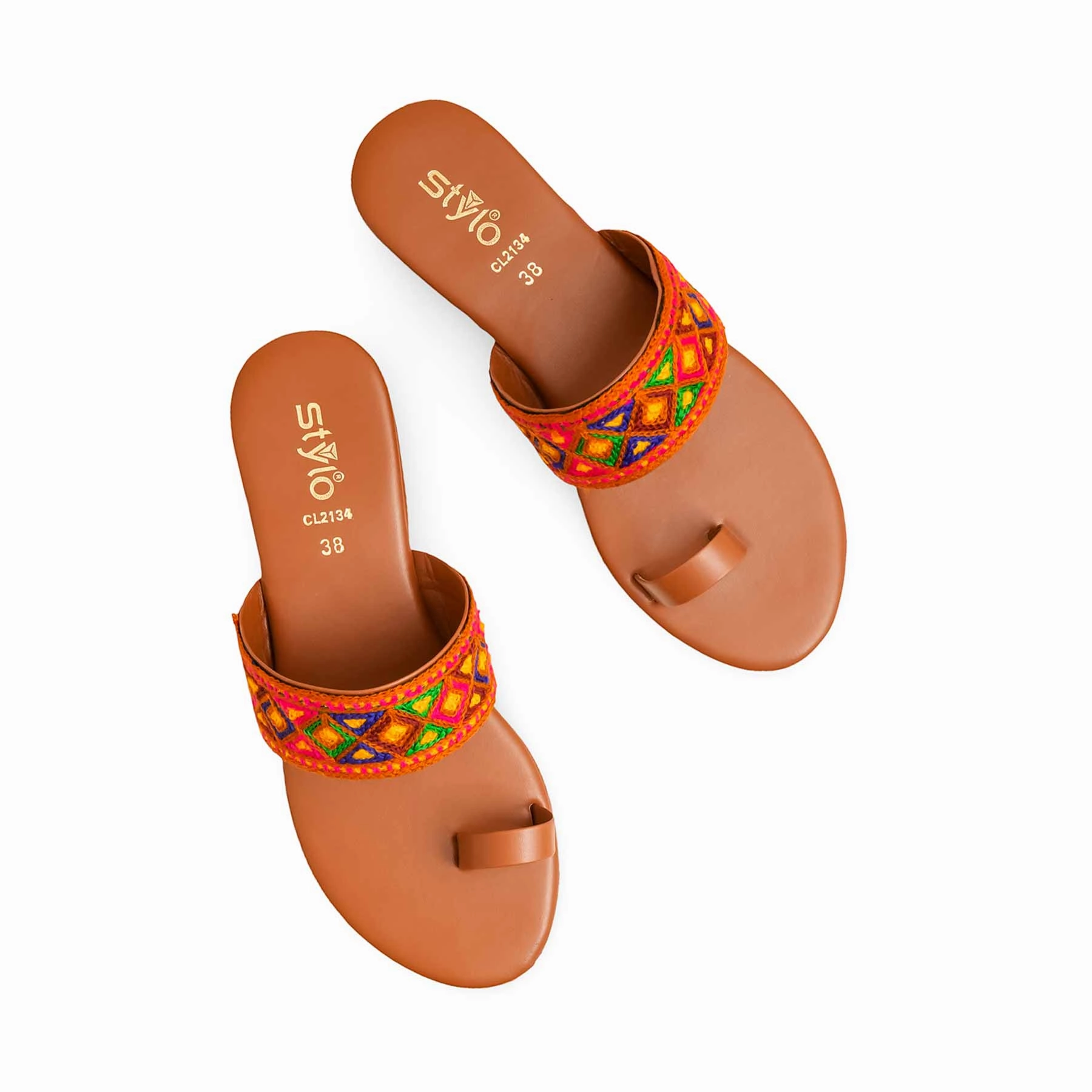 Foot Pain From Wearing Flat Shoes Mustard Casual Chappal For Women CL2134