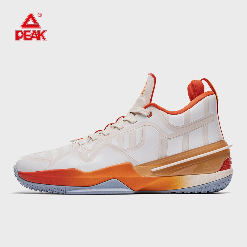 PEAK TAICHI FLASH 3.0 FLY Men Pro Non-slip Wearable Sneakers Lightweight Mesh Breathable Basketball Shoes for Men Practical series E14913A Lebron Basketball Shoes Size 8