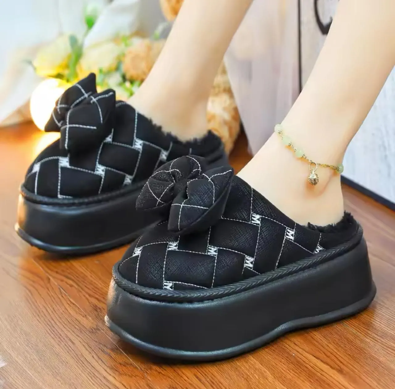 Maliana bow comfy Basketball Shoes Under 130