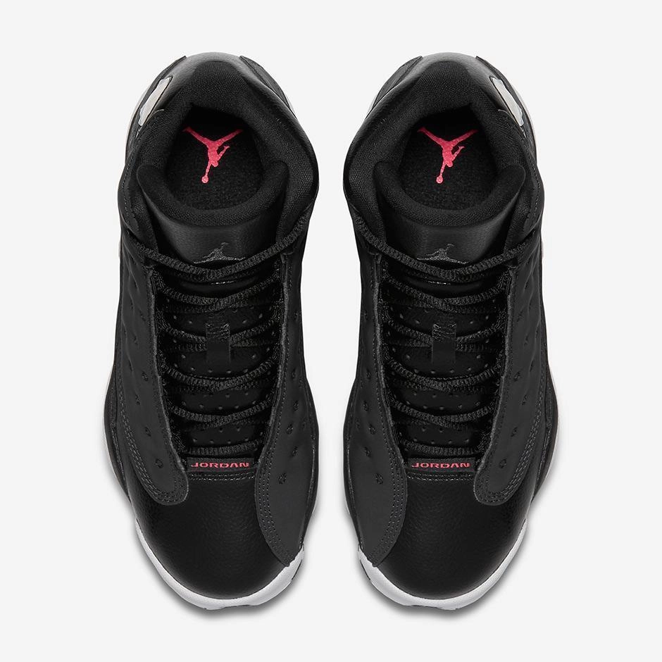 Mc Sports Basketball Shoes Nike Air Jordan Men 13 Retro Black Hyper Pink Basketball Men