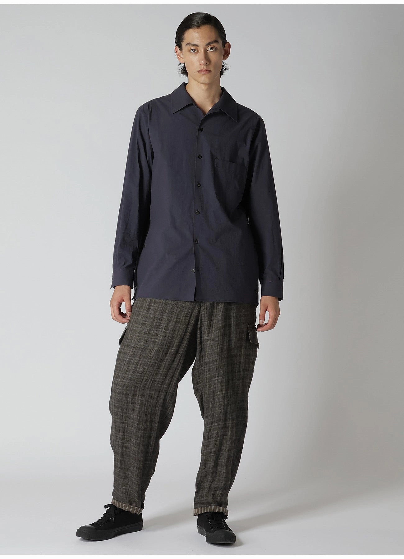 Basketball Shoes COTTON CANVAS LOW-TOP SNEAKERS