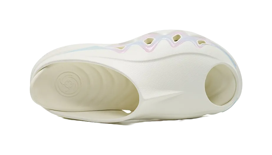 Shoes And Slippers Rigorer Shark 3 Slides - White Pink Blue Slide Slippers for Unisex