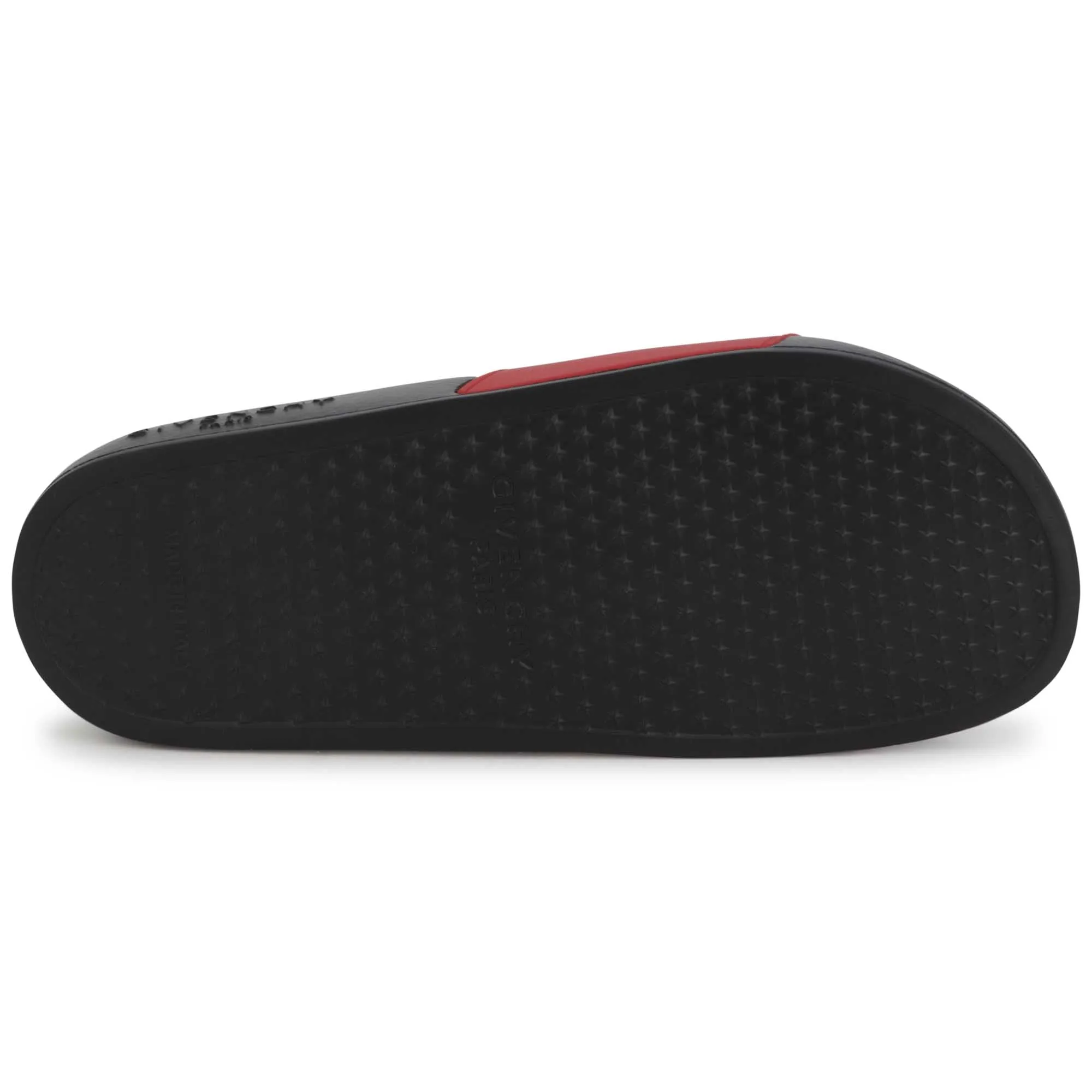 Red & Black Logo Slides Asics Casual Shoes