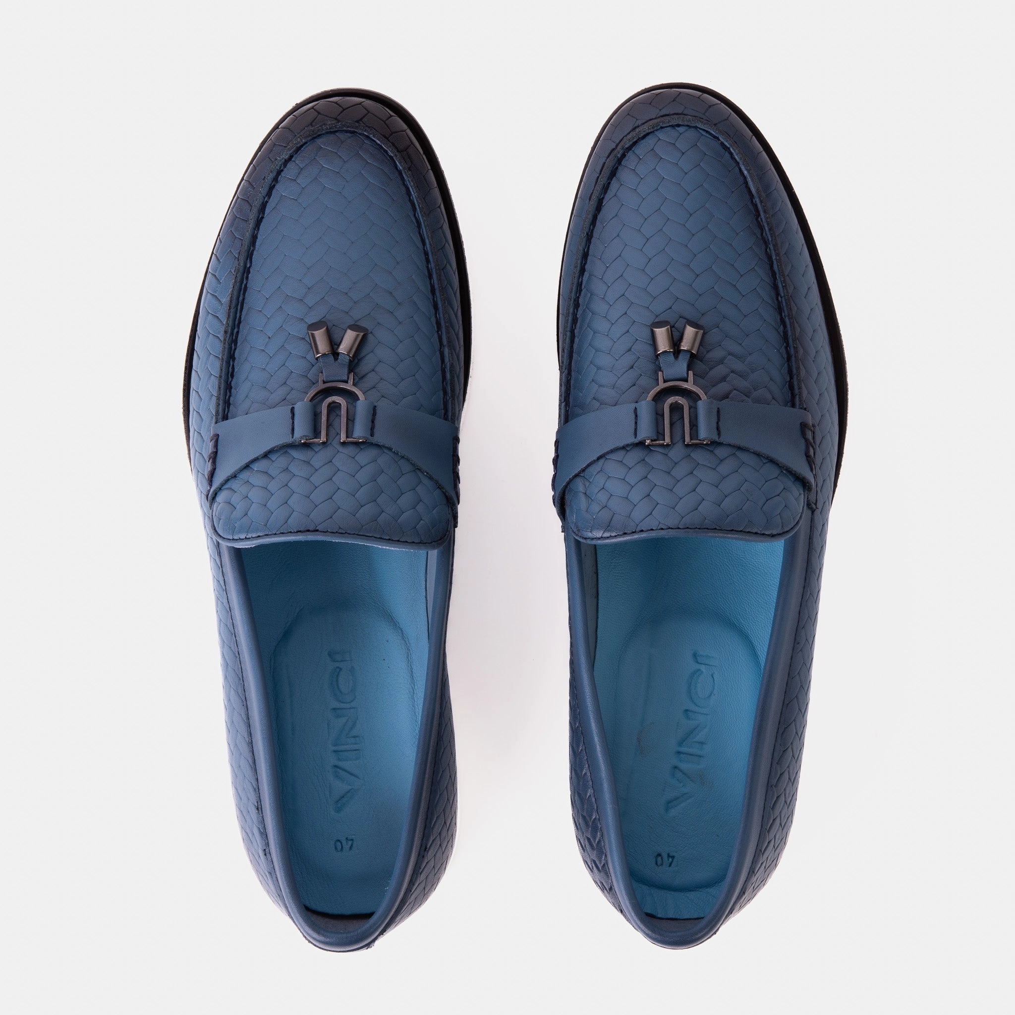 The Sperry Jeans Blue Leather Tassel Loafer Men Shoe Travis Mathew Dress Shoes