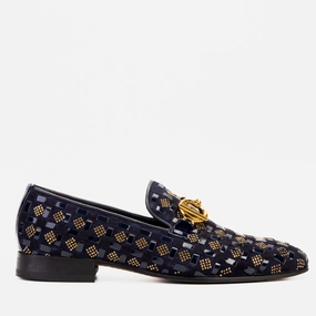 Formal Dresses Shoes The Vicino Shoe Navy Blue Bit Dress Loafer Men Shoe