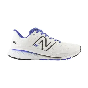 Men's Fresh Foam x 860v13 - White with Marine Blue (D Width) Flat Shoes Cute