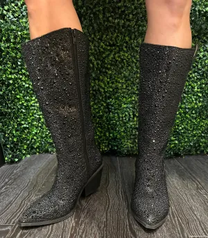 Glitzy by Corky (Black) Affordable Snow Boots