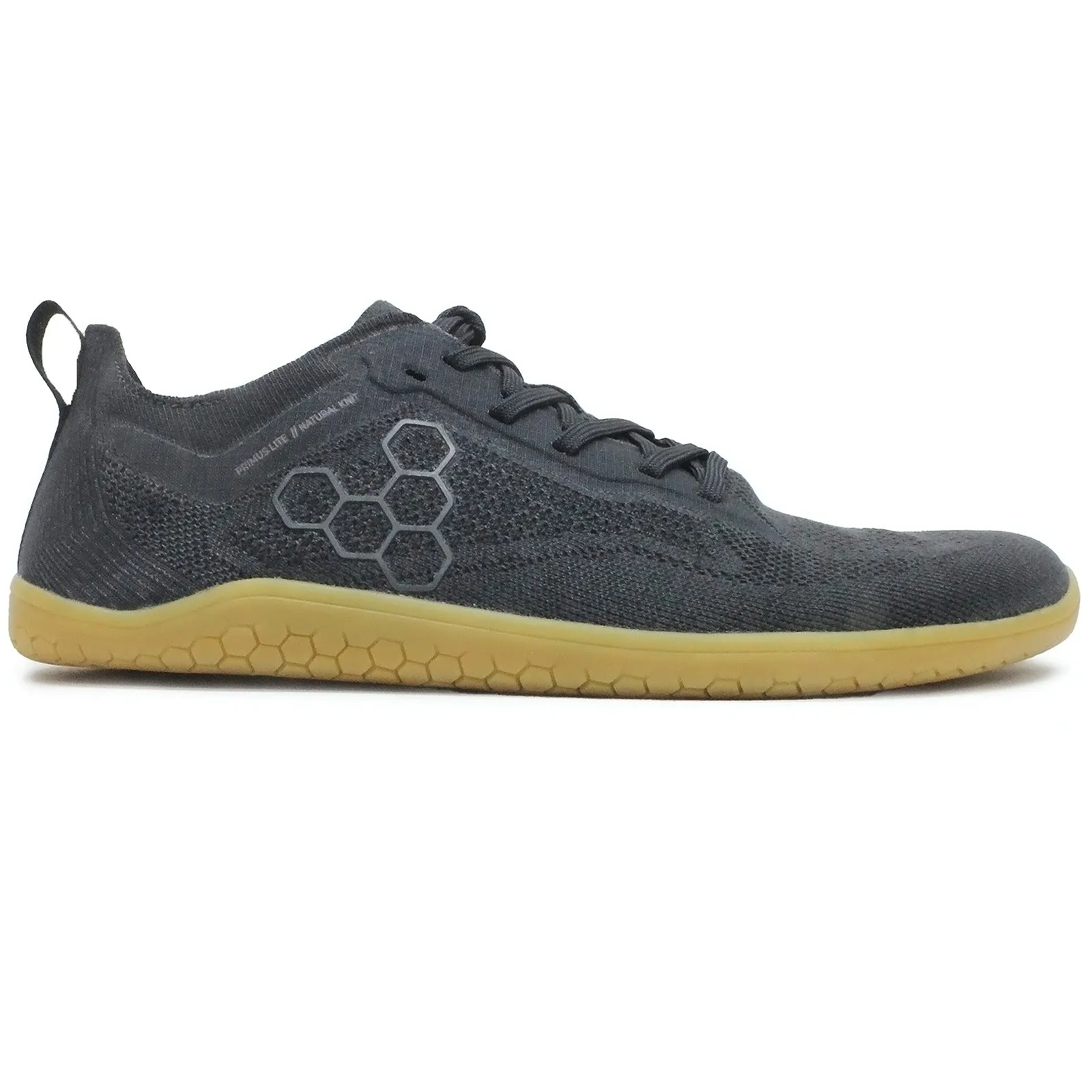 Vivobarefoot Primus Lite Knit Natural Textile Men's Eclps Running Trainers Worn Out Running Shoes