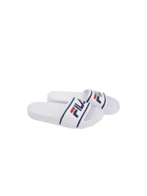 Challenger Og Casual Shoes Men's Brand Logo Printed Slide,White