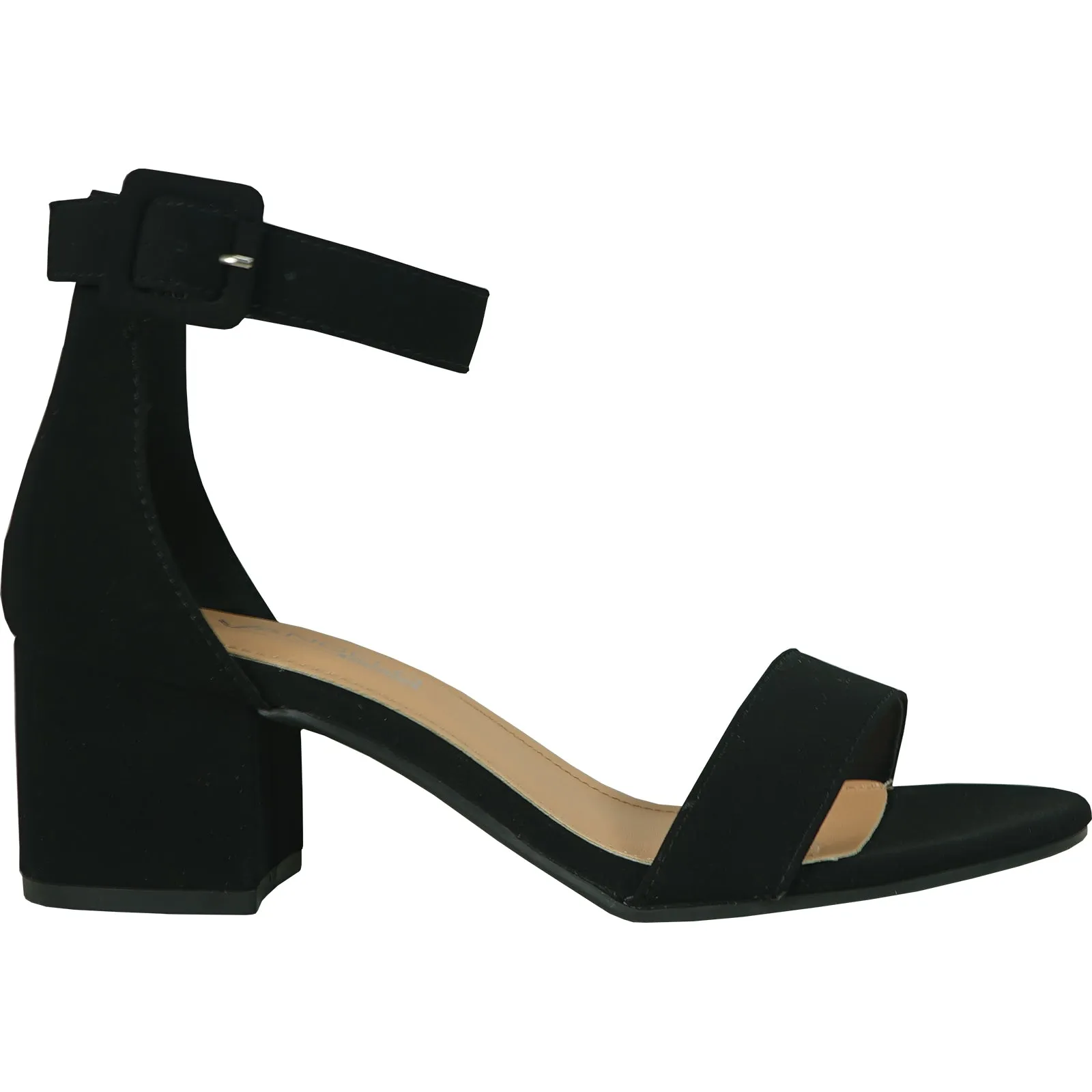 Soda Shoes Sandals VANGELO Women Sandal DARCIE-23 Heel Party Prom & Wedding Sandal Black