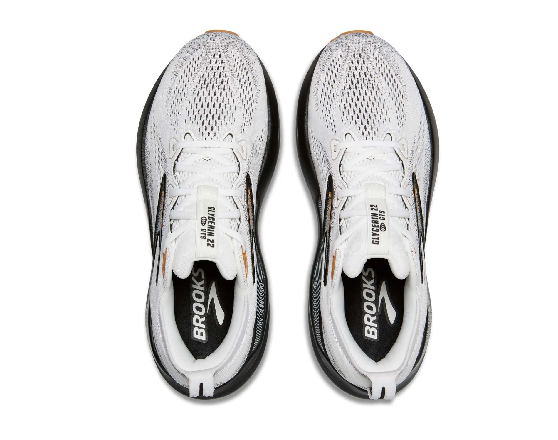 Brooks Glycerin GTS 22 Mens Running Shoes Best Running Shoes For People With Flat Feet