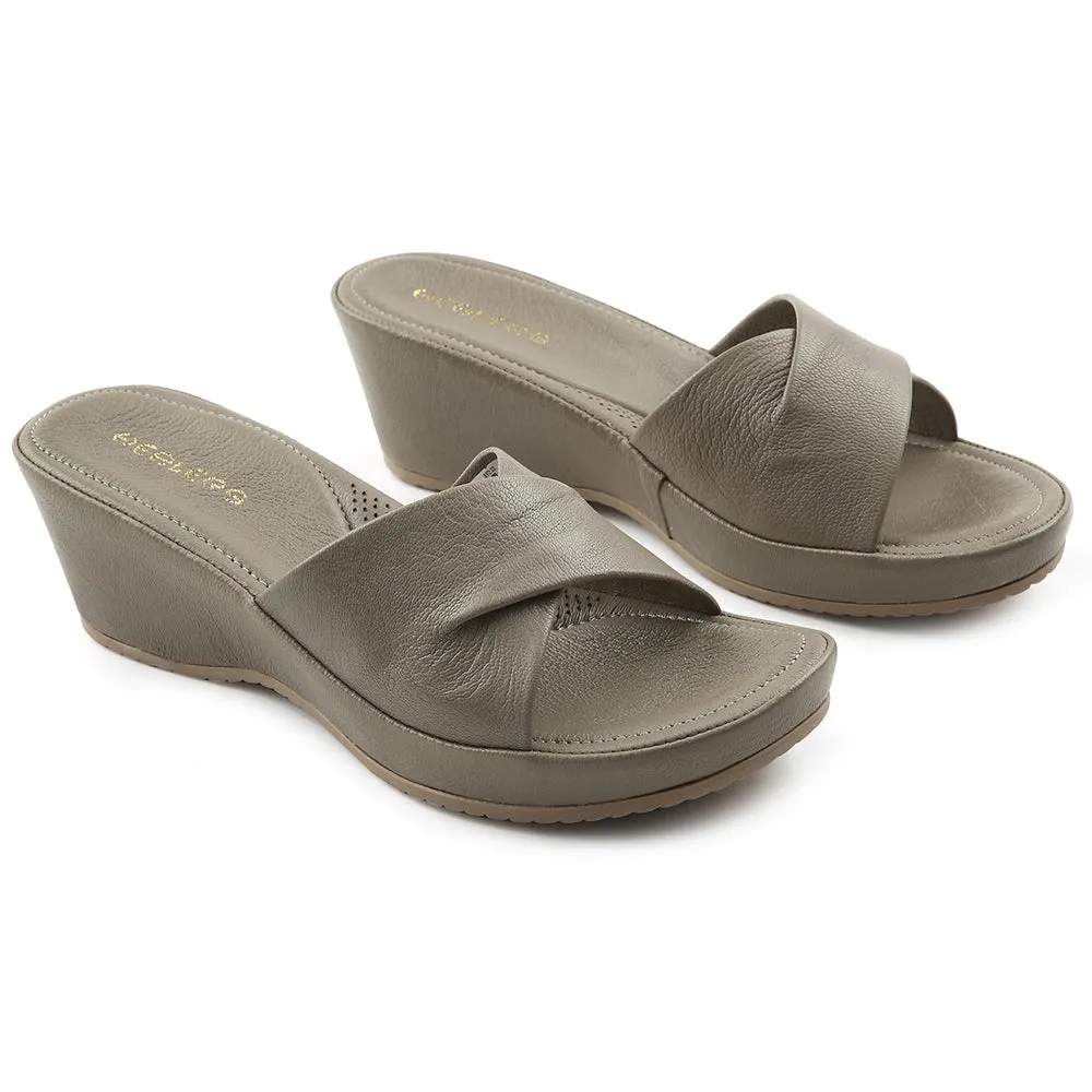 Healers Beige Casual Sandal For Women JD-33 By Liberty Shell Sandals