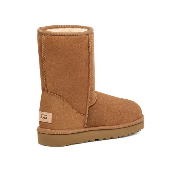 UGG Women's Classic Short II Boot Chestnut Malbon Slides