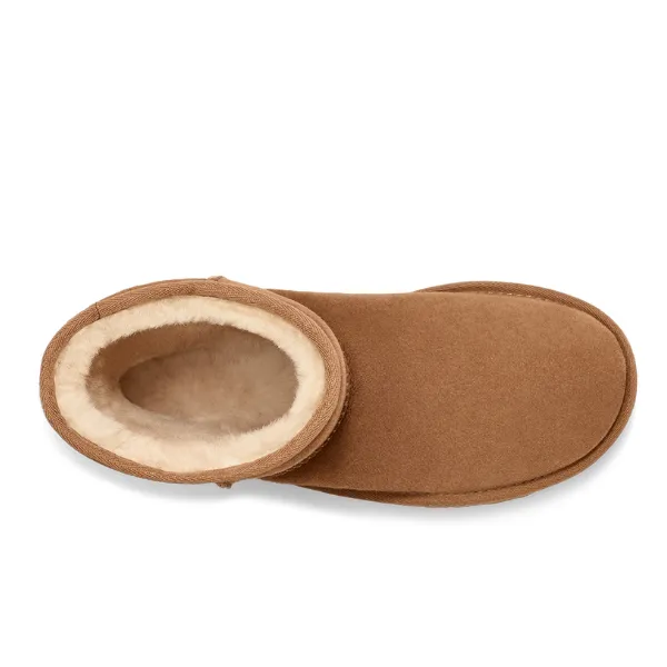 Kitten Heeled Slippers UGG Women's Classic Short II Boot Chestnut