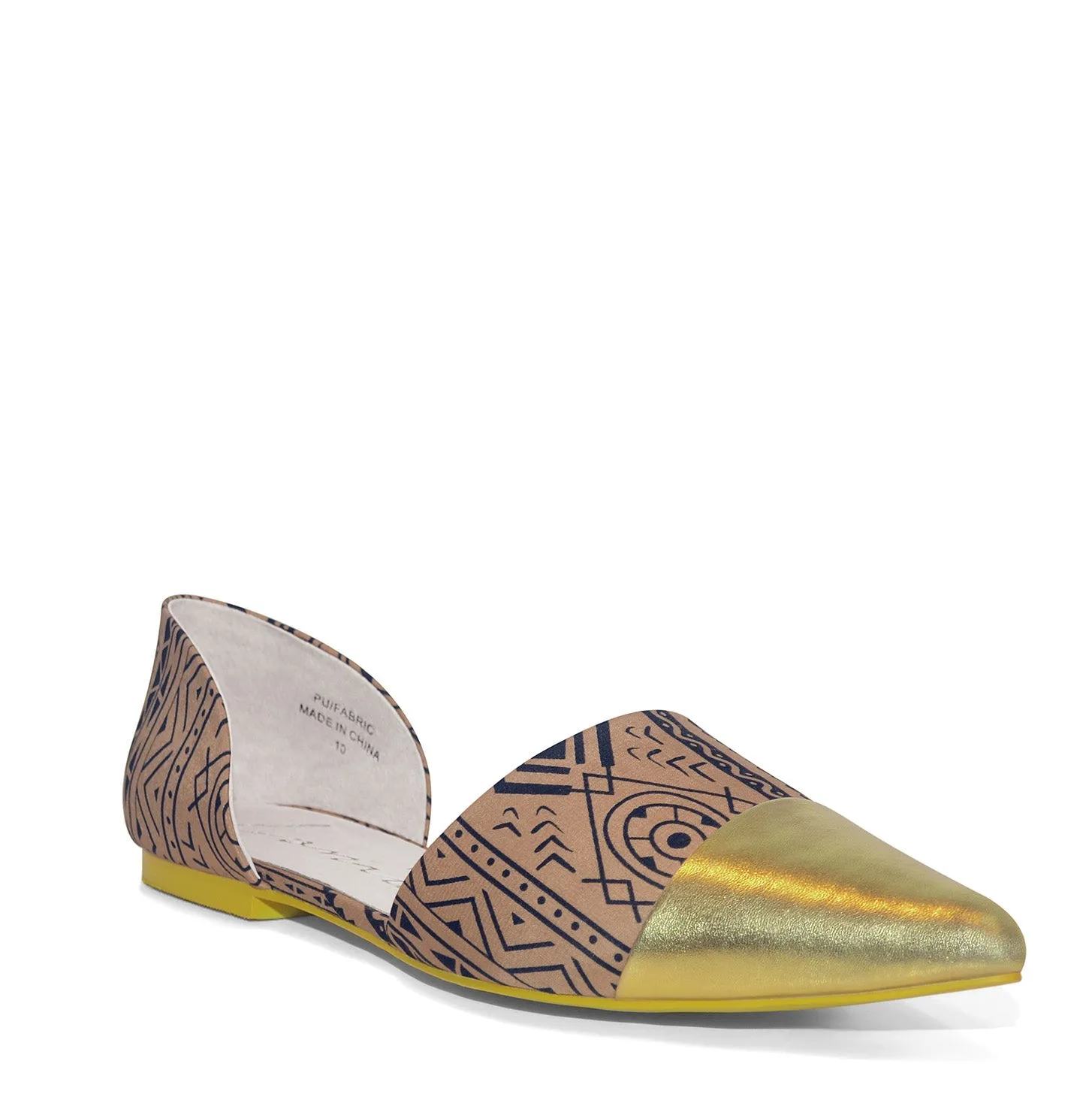 Best Shoes For Walking All Day Flat Feet Ethnic Print Flat