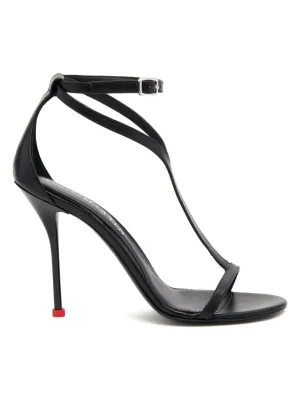 Casual Comfort Sandals LEATHER HEEL SANDALS