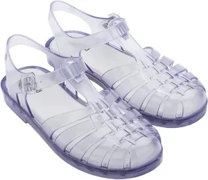Hustle D9 Basketball Shoes Melissa Possession Jelly Sandal for Women - The Iconic 90s Original Jelly Shoe, Fishermans Sandal with Adjustable Strap and Side Buckle