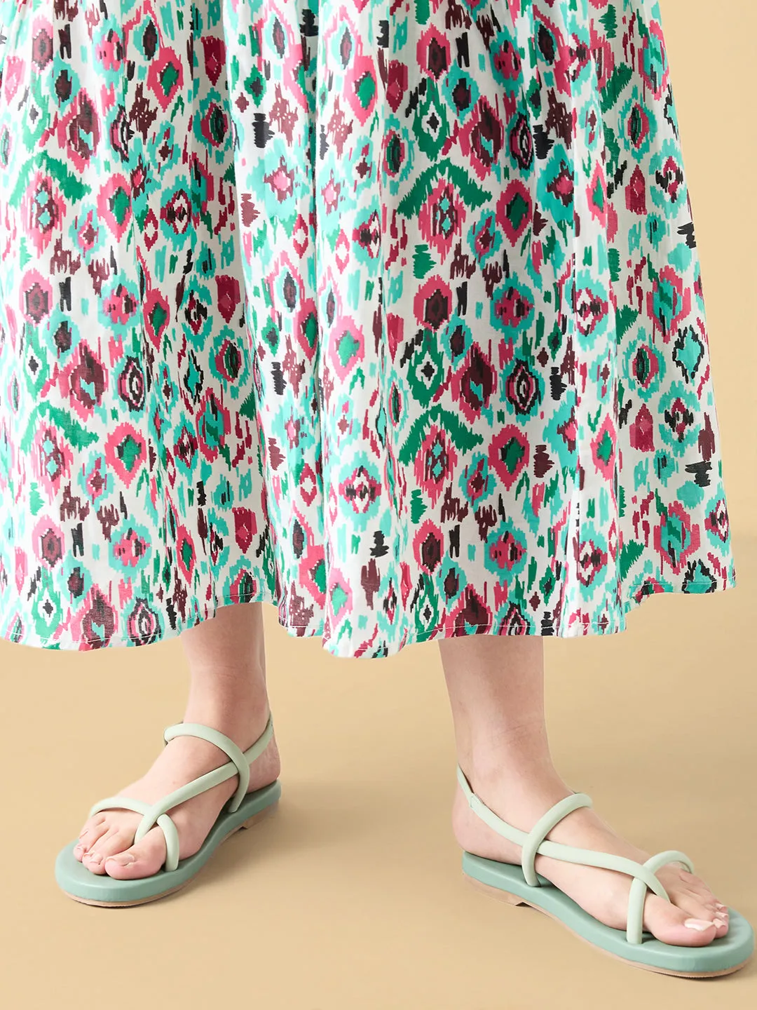 Mudd Shoes Flats Rocia By Regal Green Women Smart Casual Flats