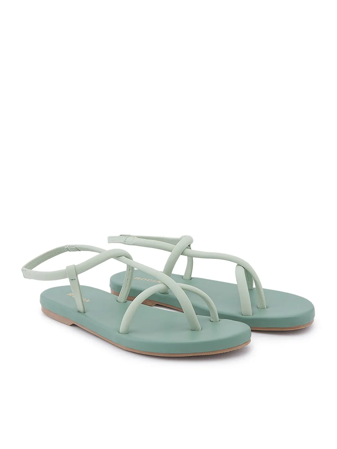 Rocia By Regal Green Women Smart Casual Flats So Flat Shoes