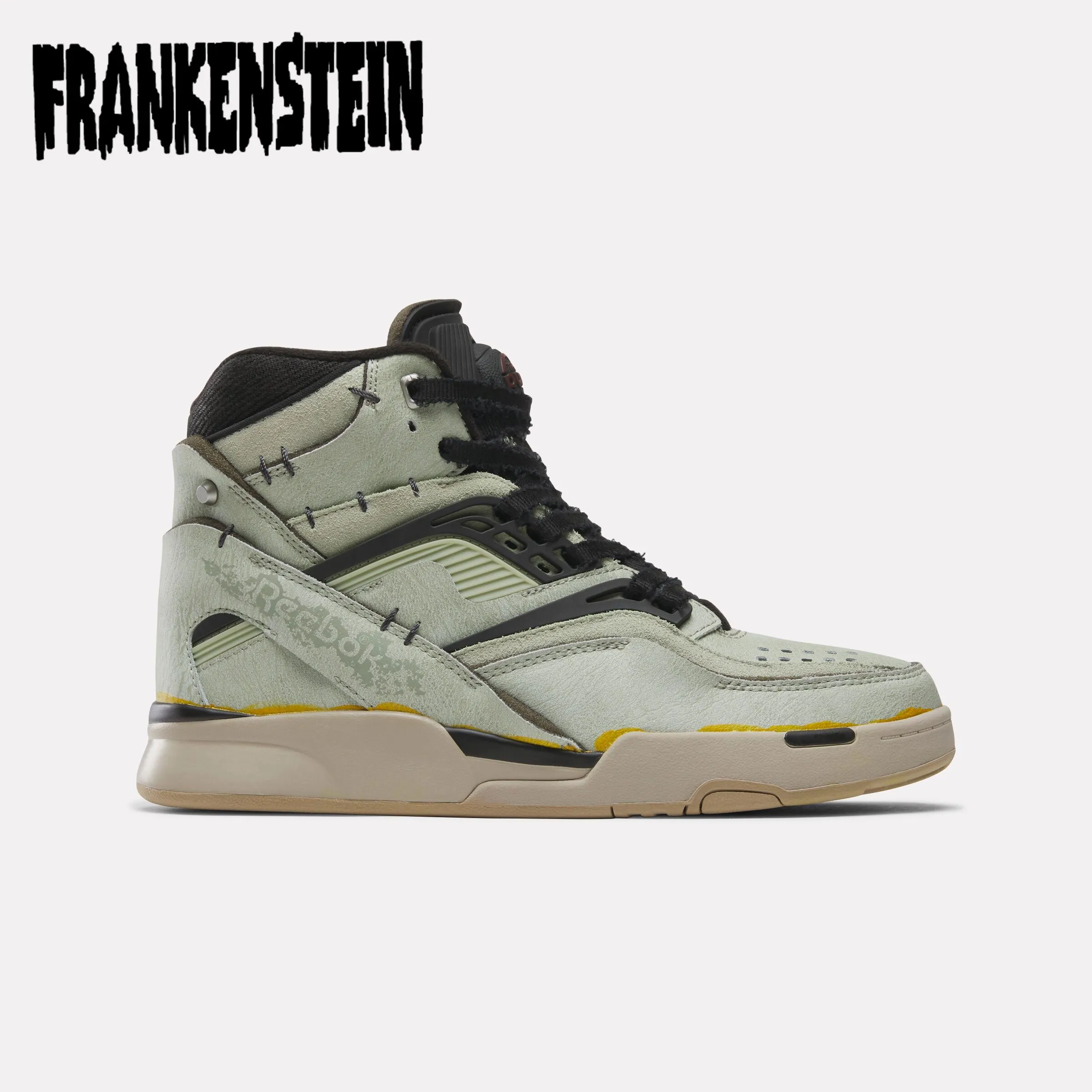 Basketball Shoes 50 Off Reebok X Universal Monsters Pump Tz Green/Black/Grey