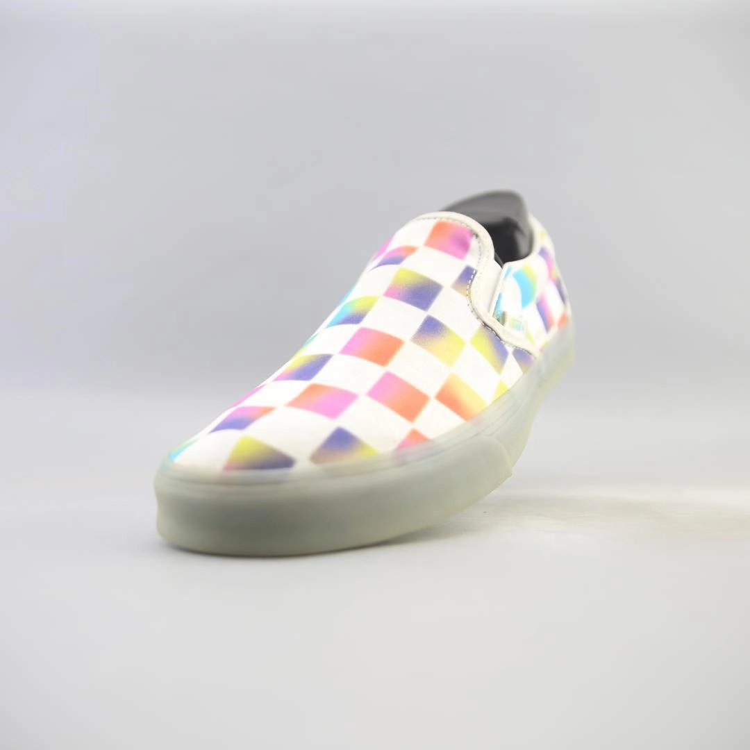 Best Support Basketball Shoes VANS CLASSIC FLORAL CHECKERBOARD