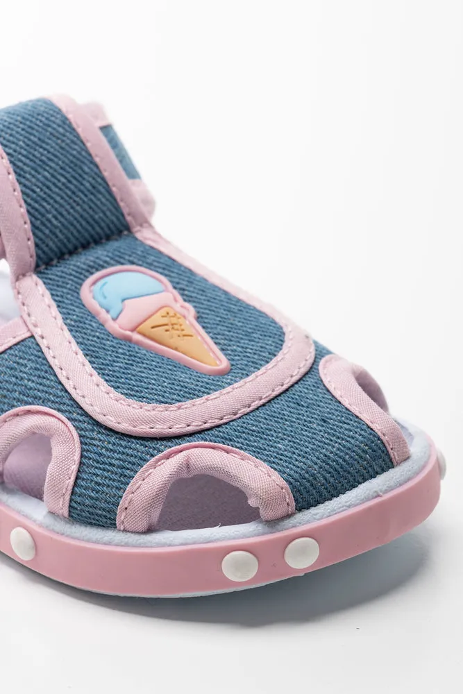 Cone Closed Sandal Denim Gator Sandals