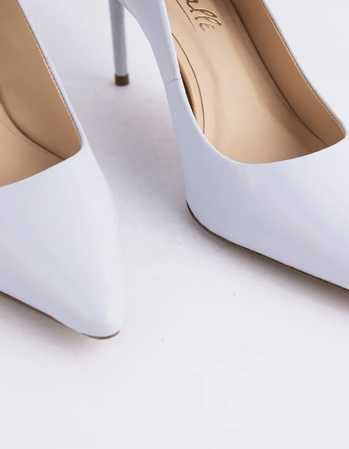 High Heel Chairs Zinnia Lt.Blue Leather