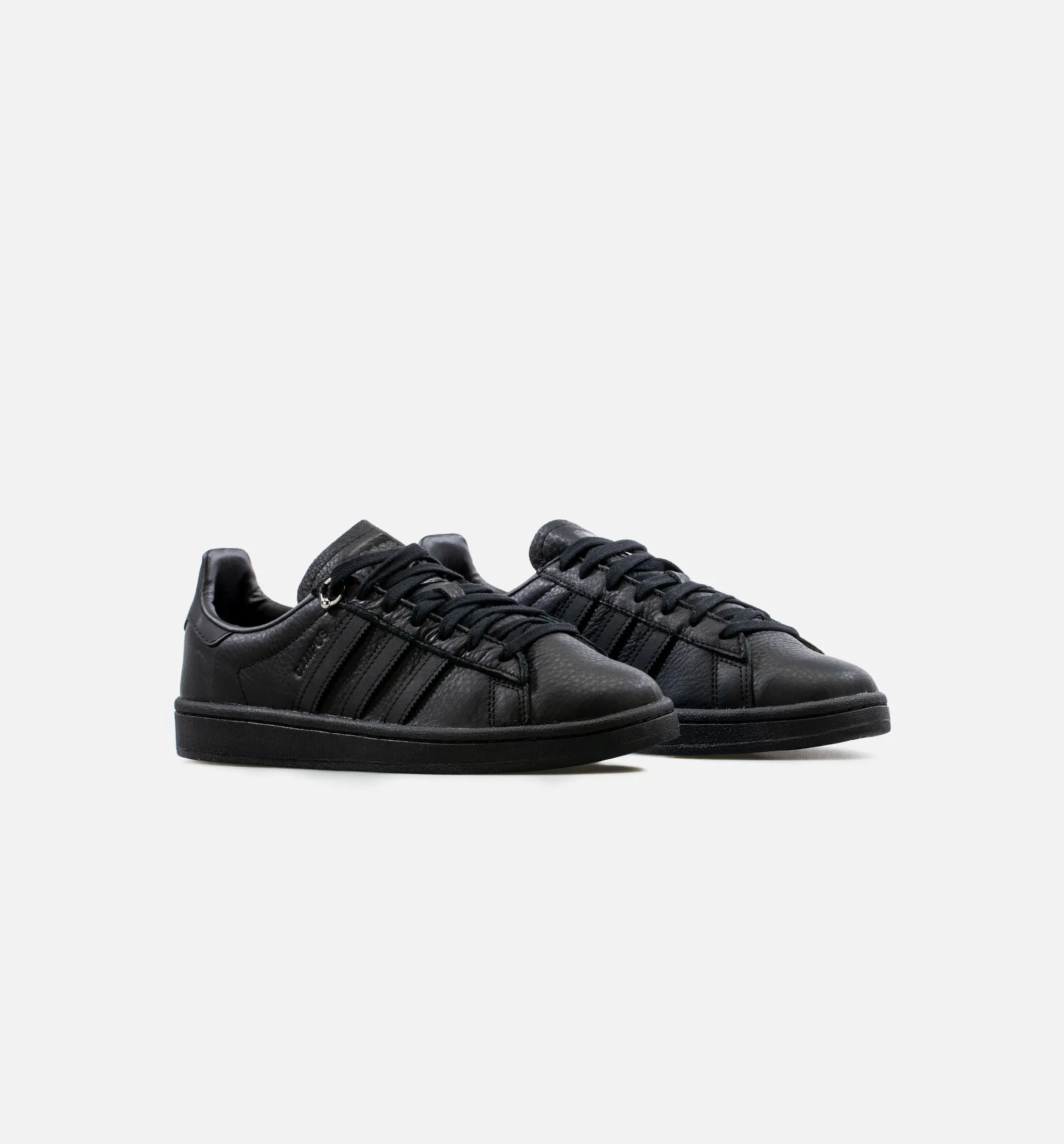 032C Campus Mens Lifestyle Shoe - Black/Black Vintage Adidas Basketball Shoes