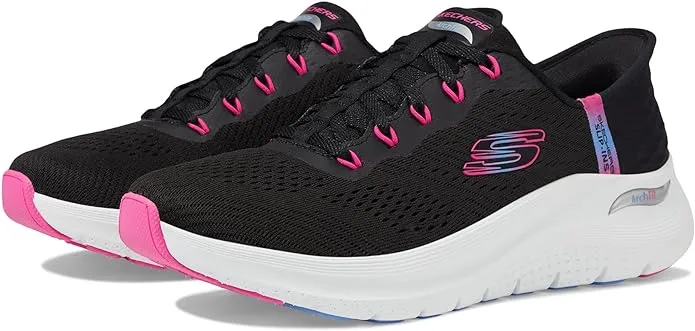Skechers Women's Arch Fit 2.0 Easy Chic Hands Free Slip-ins Sneaker Outsole Basketball Shoes