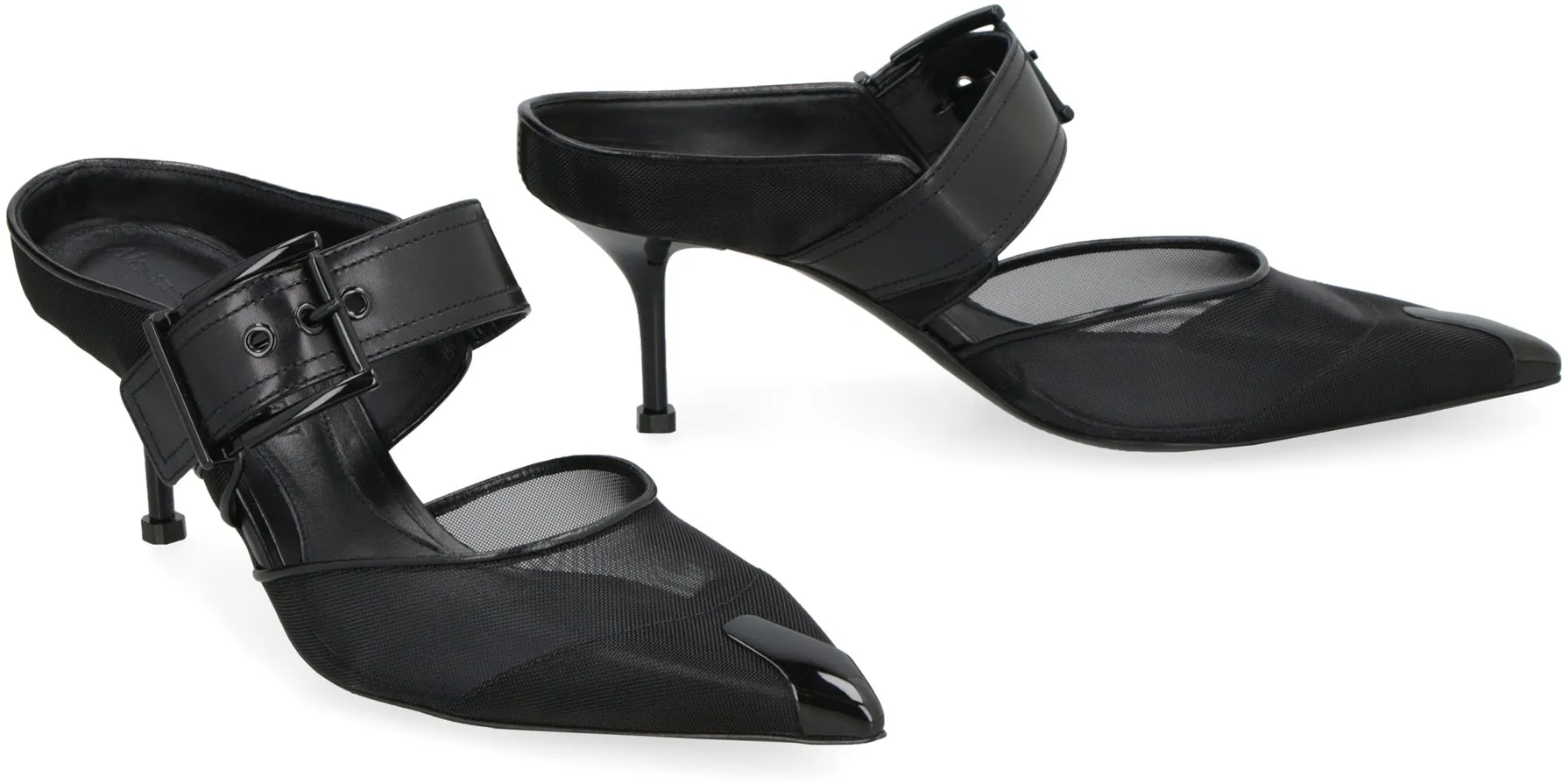 PUNK LEATHER SANDALS Slide Sandals With Arch Support