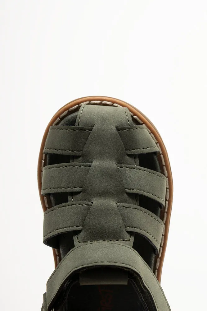 Caged Sandals Green Sandals Swim Up Rooms