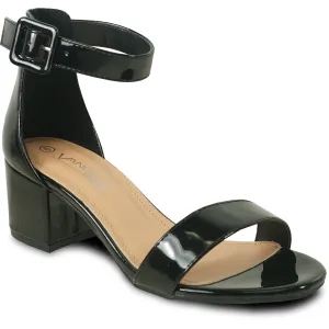 Zigi Soho Sandals VANGELO Women Sandal DARCIE-23 Heel Party Prom & Wedding Sandal Black Patent
