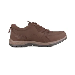 Red Chief Brown Casual Shoes for Men RC3898 003 Bow Flat Shoes