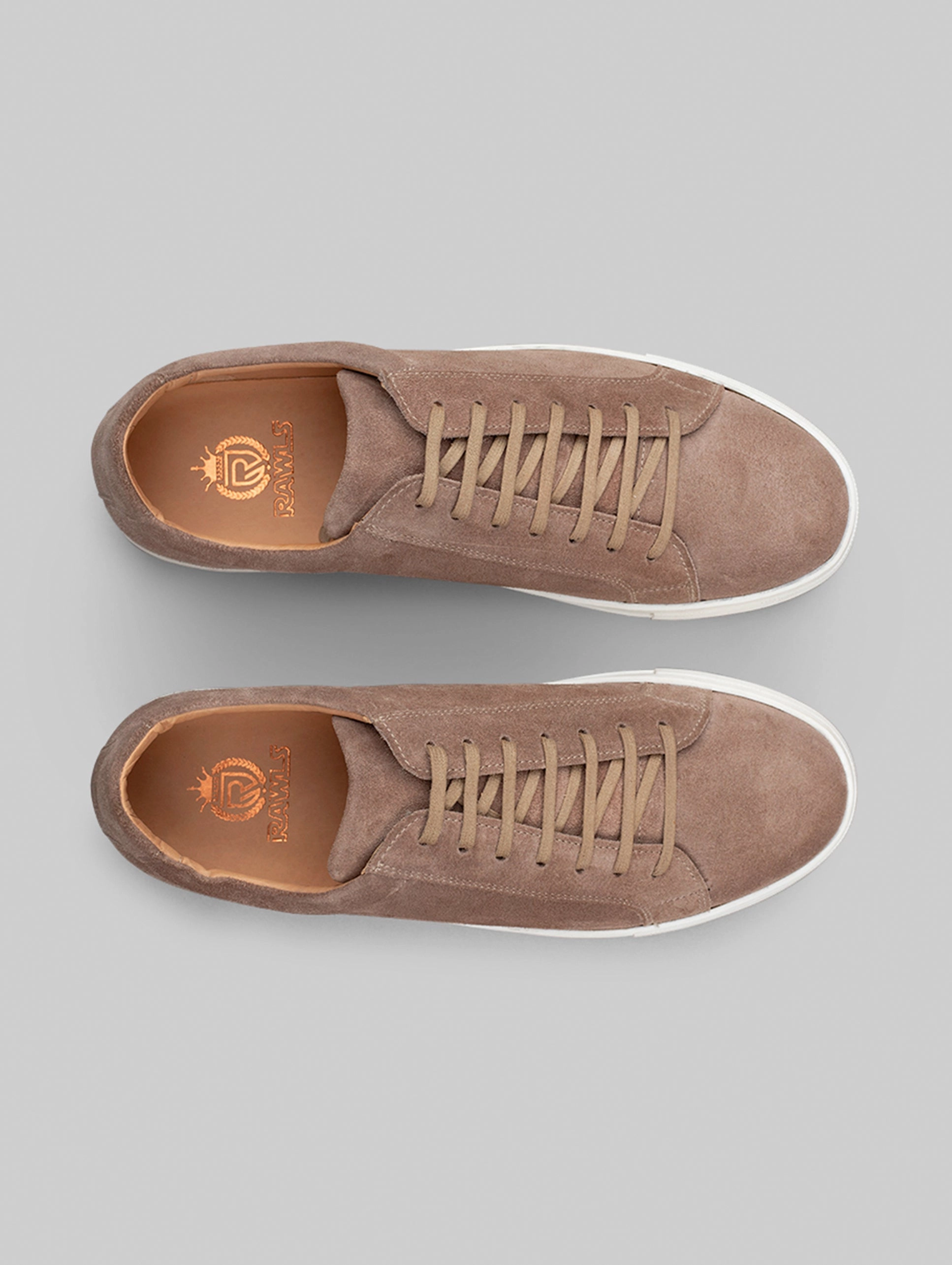 Basketball Shoes 2014 Rawls Men Brown Suede Sneakers
