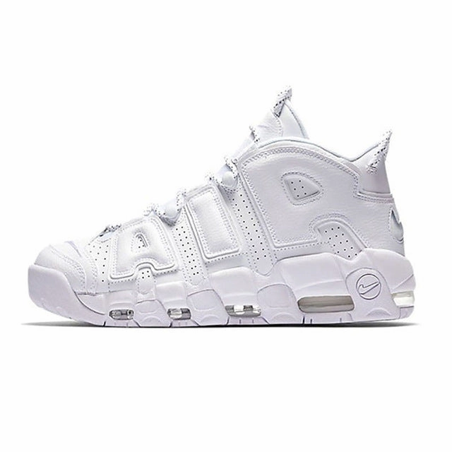 Original New Arrival Authentic Nike Air More Uptempo Tri-Color Men's Breathable