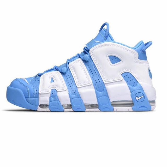 Original New Arrival Authentic Nike Air More Uptempo Tri-Color Men's Breathable