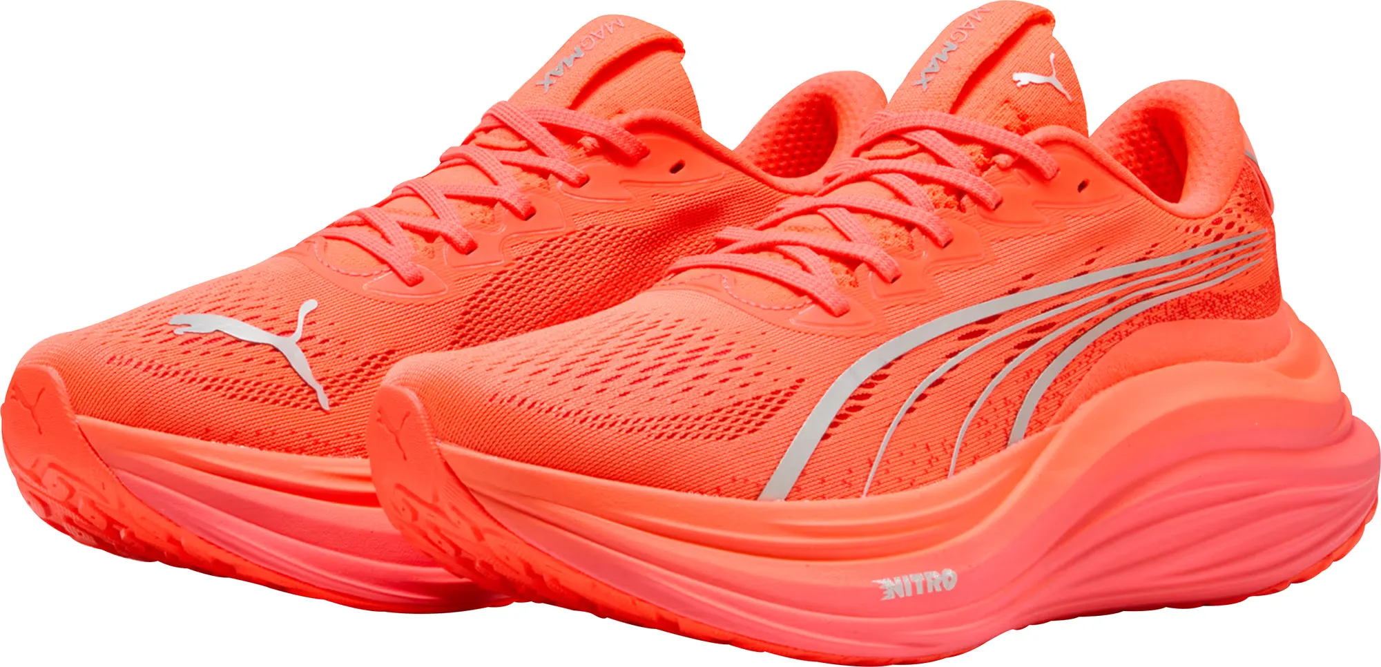 Best Cross Training And Running Shoes Puma MagMax Nitro Mens Running Shoes - Red