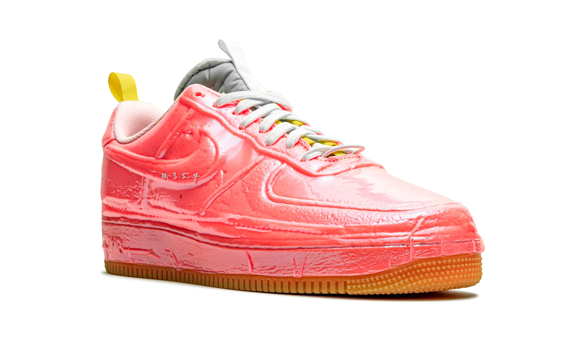 Nike Laceless Running Shoes Air Force 1 Low "Experimental Racer Pink"