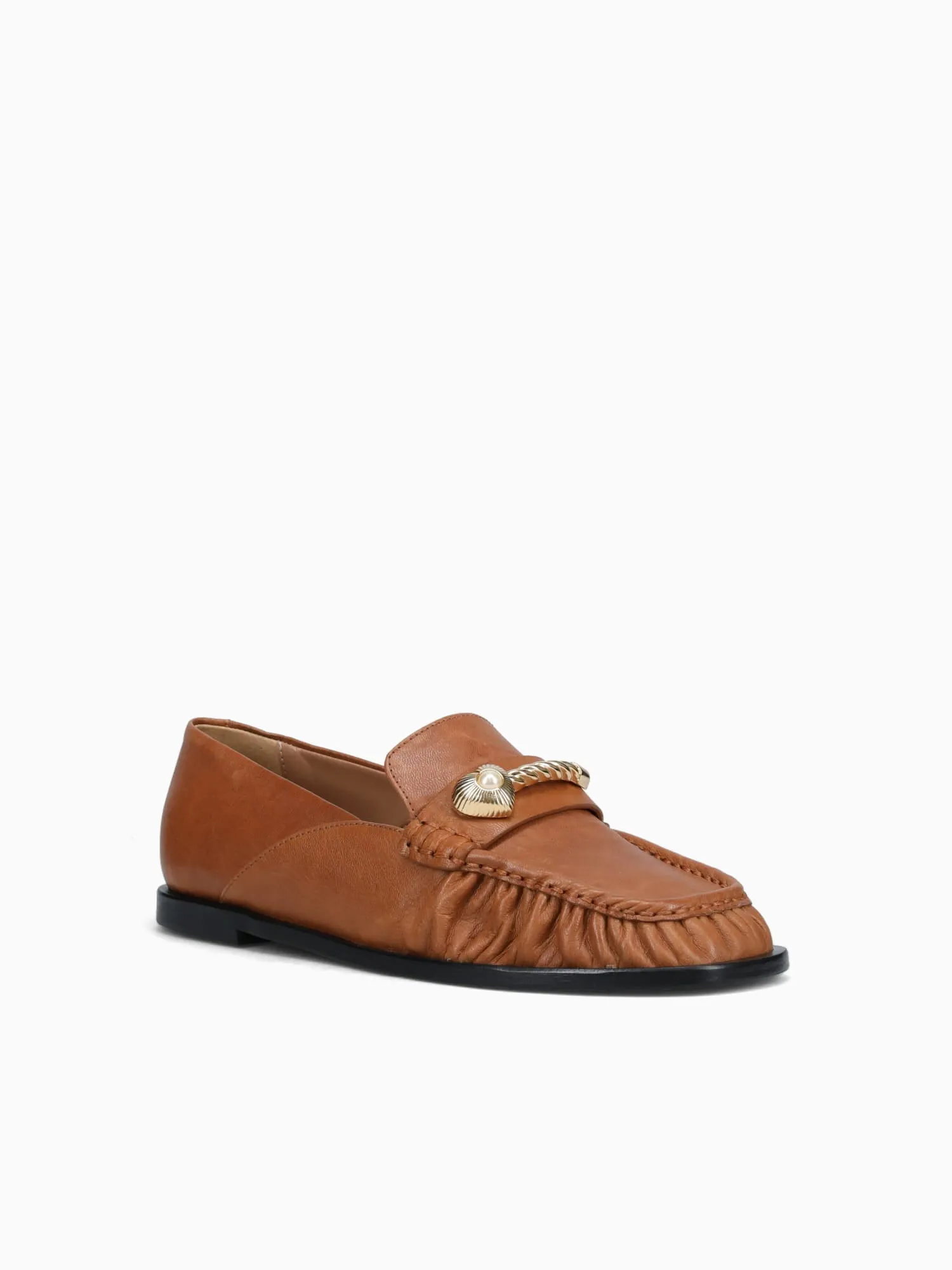 Kailani  Brunette Tostado Loafers Oxfords