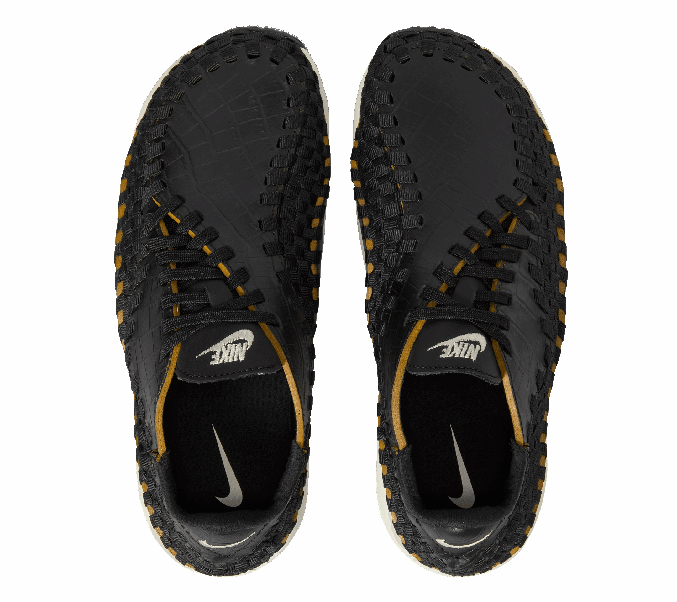 Nike Air Huarache Basketball Shoes W Nike Air Footscape Woven "Black Croc"