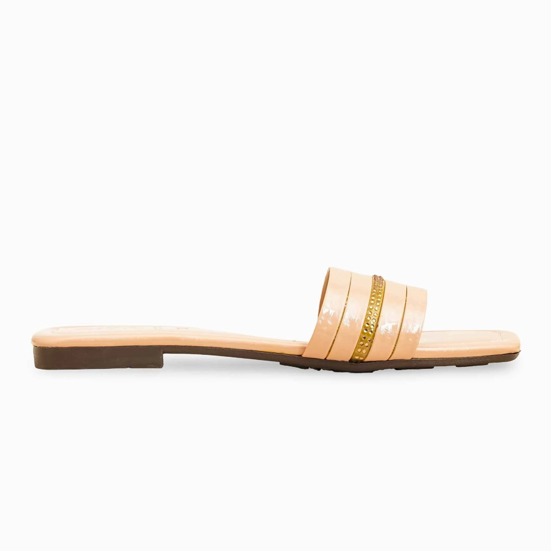 Beige Casual Slipper For Women CL2133 Shoes For Flat Feet Pronation