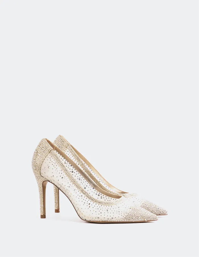 Thigh Highs And High Heels Swansea Gold Mesh