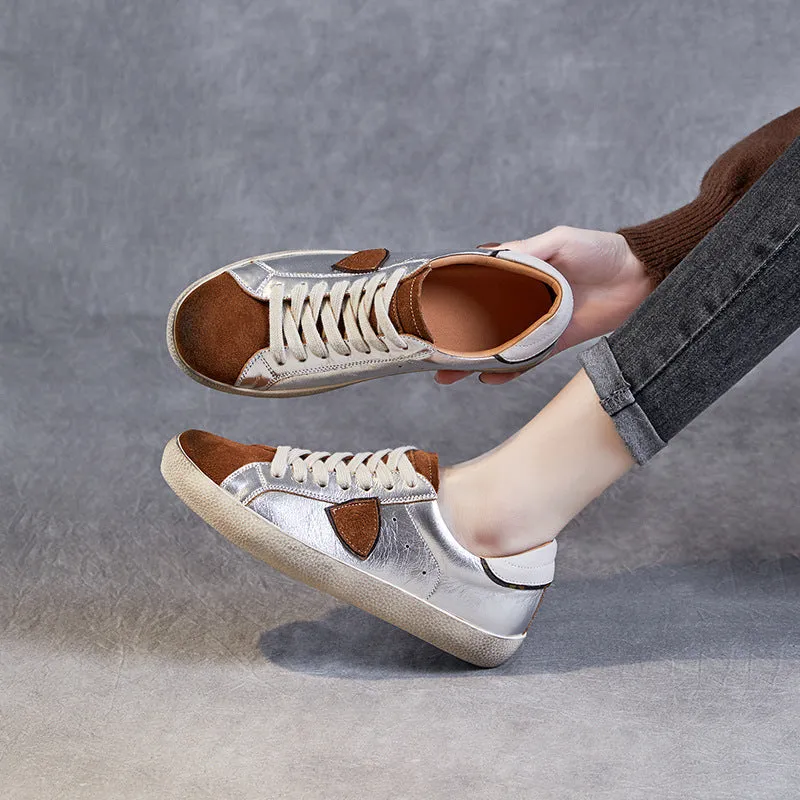 Women Stylish Minimalist Leather Flat Casual Shoes Dansko Shoes For Flat Feet