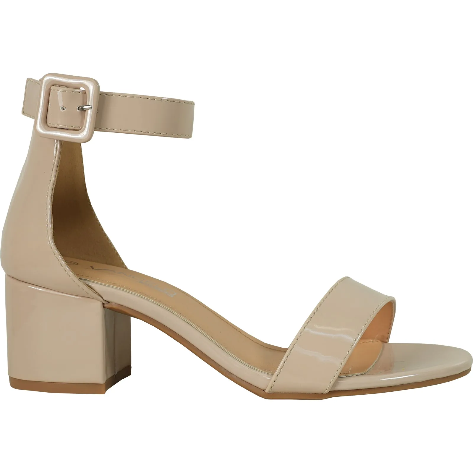 At Maurices VANGELO Women Sandal DARCIE-23 Heel Party Prom & Wedding Sandal Nude Patent