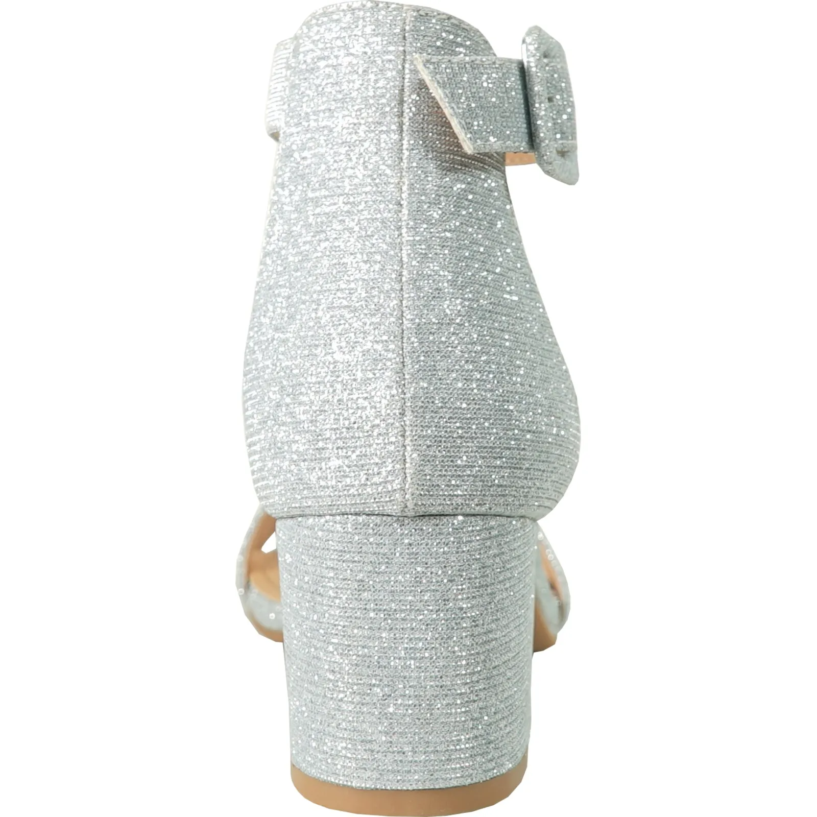 Powerstep Archwear Orthotic Sandals VANGELO Women Sandal DARCIE-23 Heel Party Prom & Wedding Sandal Silver