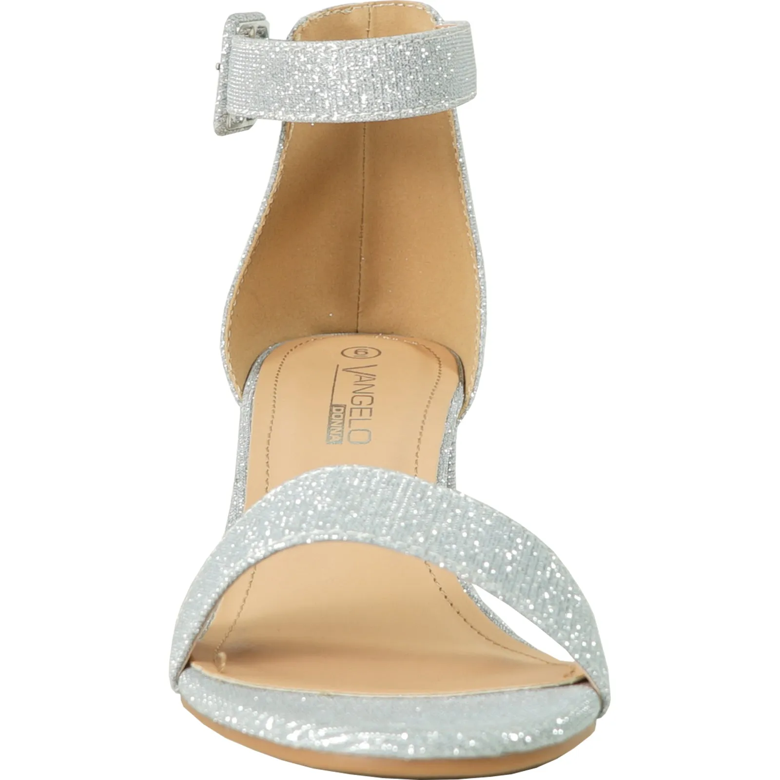 VANGELO Women Sandal DARCIE-23 Heel Party Prom & Wedding Sandal Silver Sandals 2024