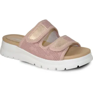 VANGELO Women Sandal LANA Comfort Wedge Sandal Pink Spenco Sandals